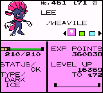 Weavile Line More info