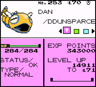 Dudunsparce Line More info