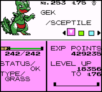 Sceptile Line More info