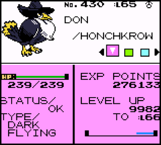 Honchkrow Line More info